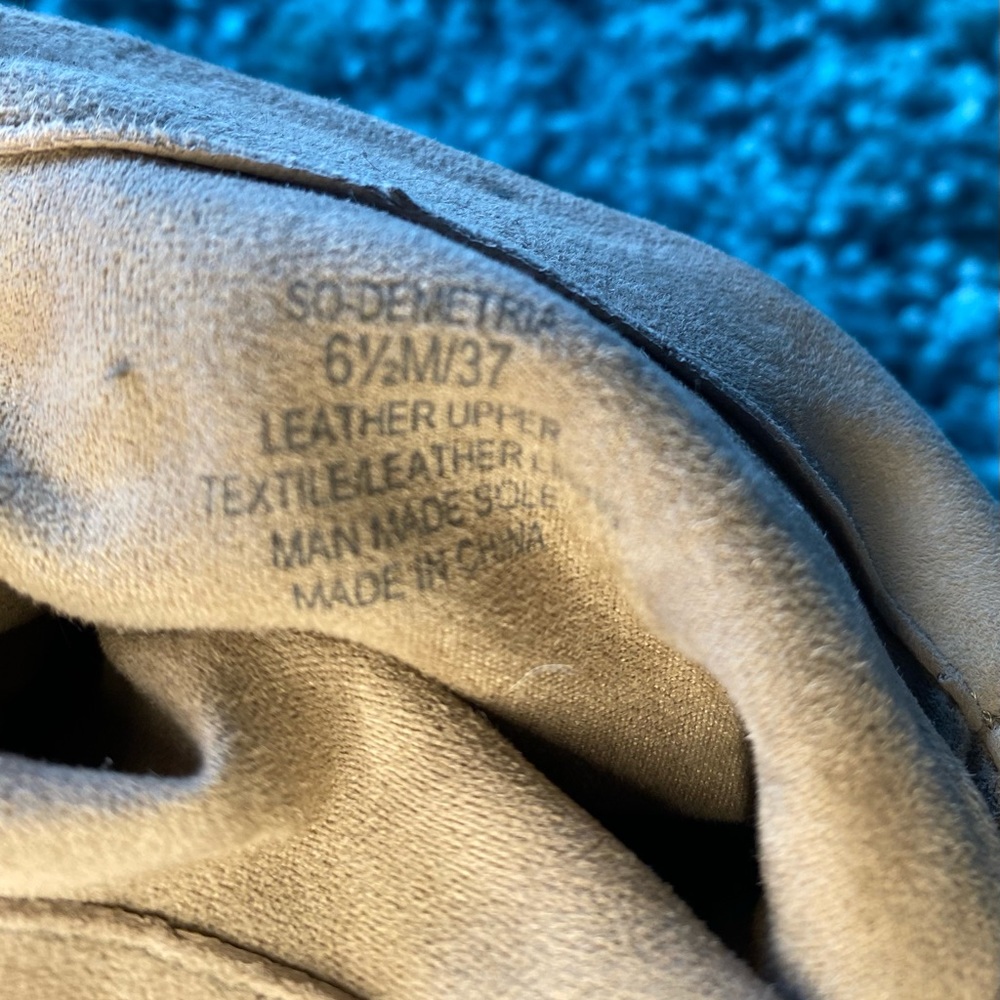 Pre-owned Sole Society tan leather pull on boots. - Picture 4 of 7